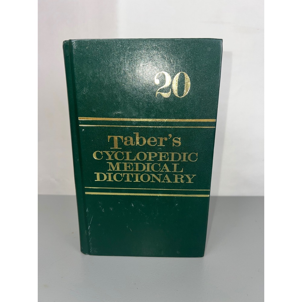 Taber's Cyclopedic Medical Dictionary (1993, Hardcover,‎ Revised edition)